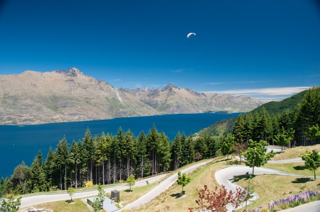 The luche and Lake Wakatipu to the West.