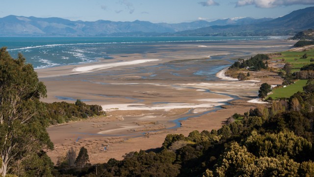 Low tide at the inlet