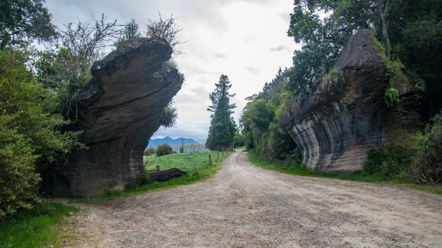 Devil's boots rock formations