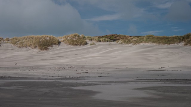 Endless sand dunes