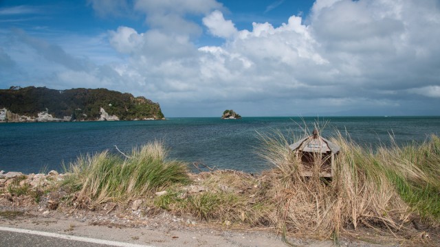 View to the 'inside' of the farewell spit