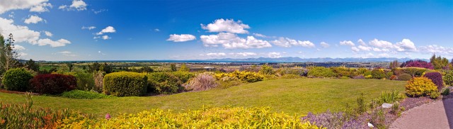 180° panorama of the Tasman bay