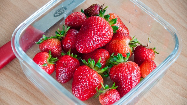 Strawberry harvest