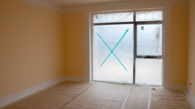 One of the kids' rooms almost finished