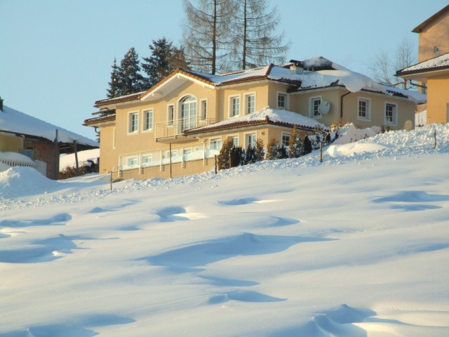 Plenty of snow in winter