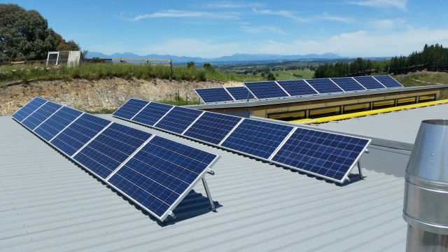 Our KW photovoltaic array