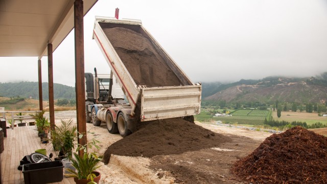 We had to buy some truck loads of good top soil