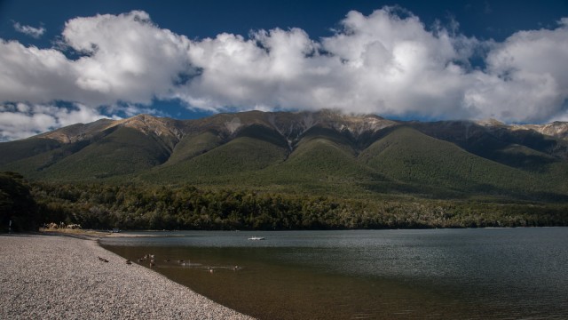 Lake Rotoiti, short walk to move the legs.