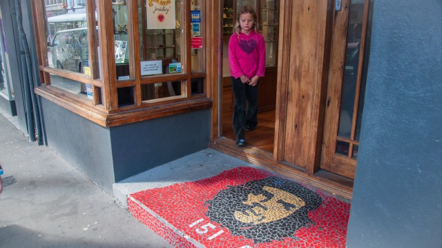 Open house at the Souvenirshop.